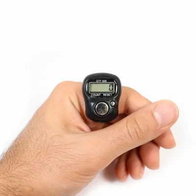 صلوات شمار انگشتی رنگ مشکی کد 0417