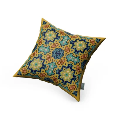 کوسن مخمل یک رو طرح 5 40*40 کد 0560
