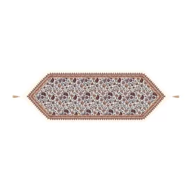رانر مخمل طرح قلمکار 35*100 کد 0577