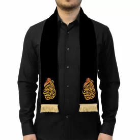 شال محرم مخمل یا اباالفضل العباس کد 0337