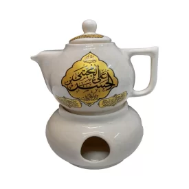 قوری هیئتی وارمردار طرح کریم اهل بیت - نیم لیتری