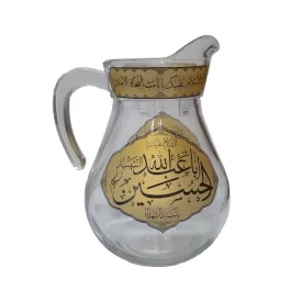پارچ هیئتی دو طرف چاپ طرح اباعبدالله الحسین