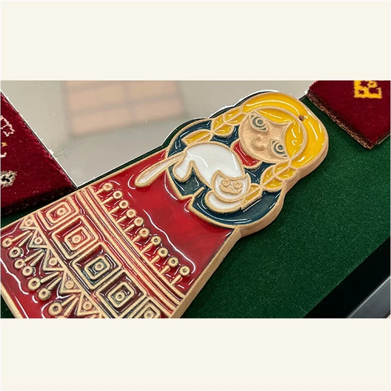 آینه طرح فرش خاتون