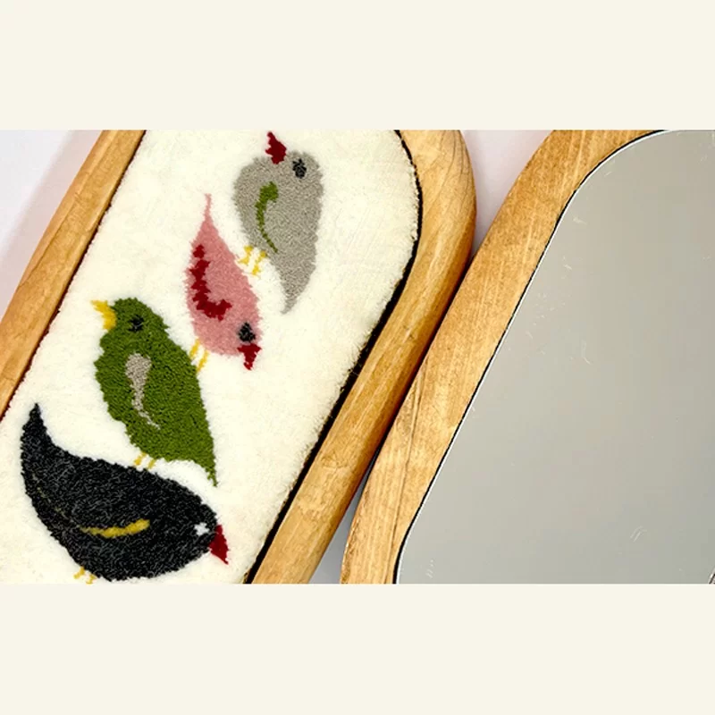 آینه دستی طرح پرواز