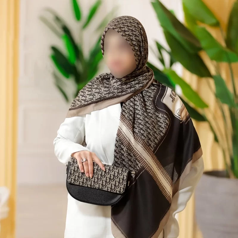 ست کیف و روسری طرح دیور کد L60