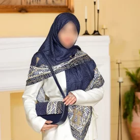 ست کیف و روسری طرح سوارکار کد L60