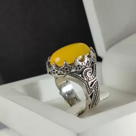 انگشتر شرف و شمس رکاب آلیاژی رکاب علی  کد 3552
