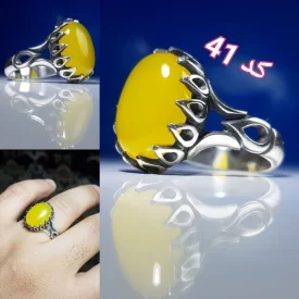  انگشتر شرف الشمس مردانه اصل کد 41
