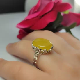  انگشتر شرف الشمس زنانه اصل   کد 8105