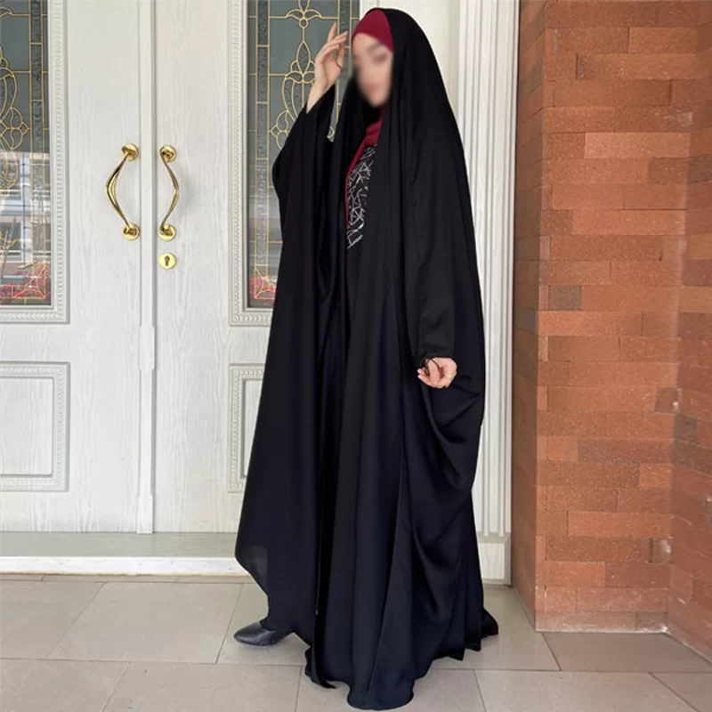 چادر عربی مشکی طرح اقتصادی