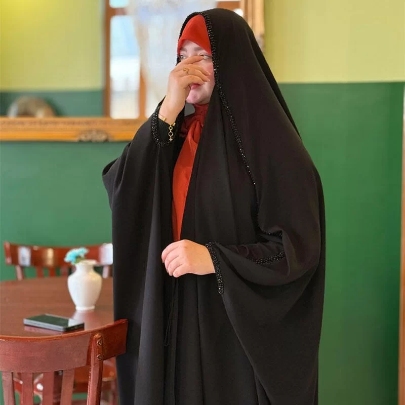 چادر عربی جواهردوزی شده طرح آوا