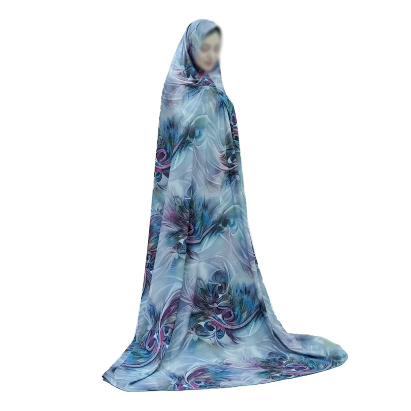 چادر ایرانی رنگی سه بعدی طرح سیمین