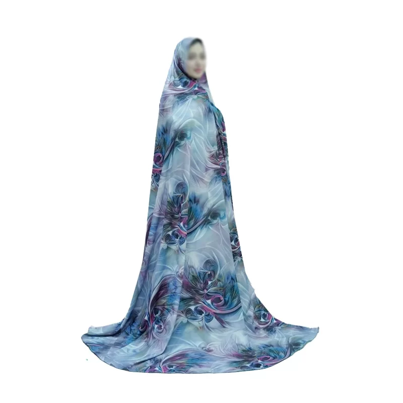 چادر ایرانی رنگی سه بعدی طرح سیمین