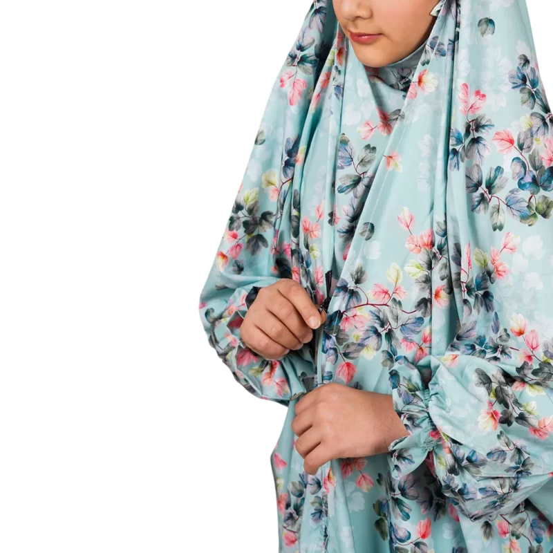چادر میزبان رنگی دخترانه طرح شقایق