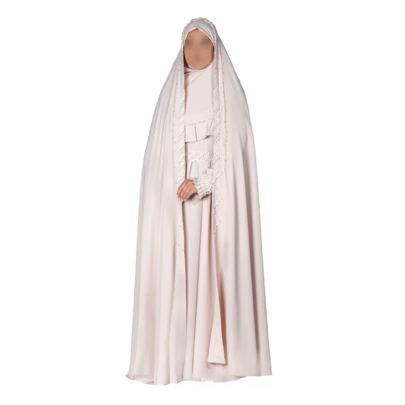 ست چادر عروس جواهر دوزی طرح 1