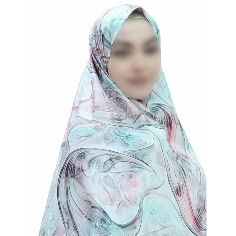 چادر ایرانی رنگی سه بعدی طرح ریحانه