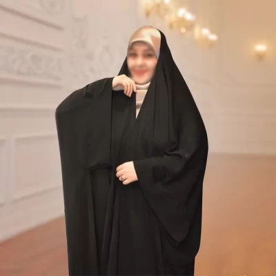 چادر مشکی عربی مدل پرنسس یاسمین