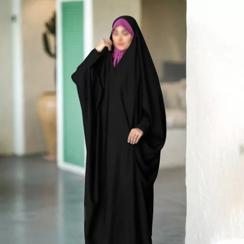 چادر مشکی مدل بحرینی صدفی