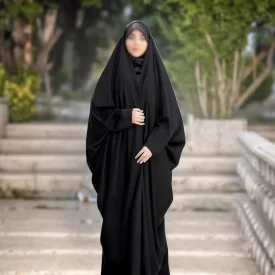 چادر مشکی مدل لبنانی صدفی