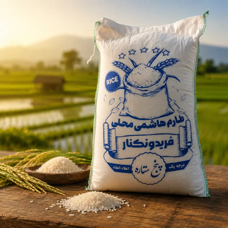 برنج طارم هاشمی محلی فوق ممتاز - 10 کیلوگرم