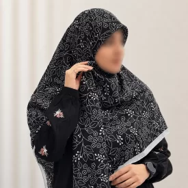 روسری زنانه حریر مدل نگار