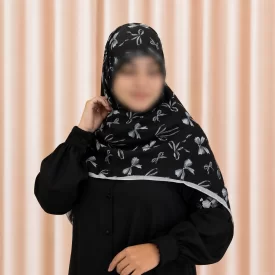 روسری زنانه حریر مدل پریا
