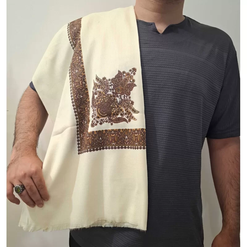 چفیه یمنی وارداتی سفید