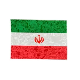 بیرق پرچم کودکانه طرح ایران 