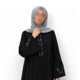 مانتو عبایی کرپ الیزه مدل دیبا
