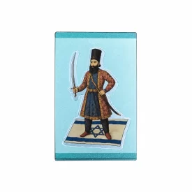 استیکر متالایز طرح ایستاده تا آخر