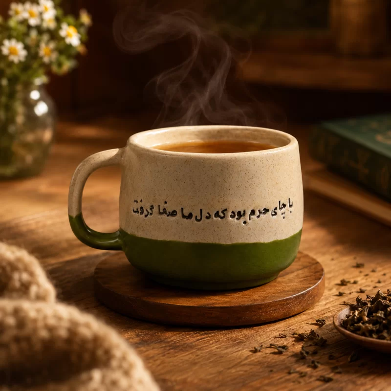 ماگ سرامیک طرح چای حرم