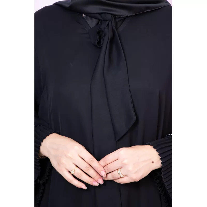 پیراهن مشکی جواهردوزی طرح ارغوان