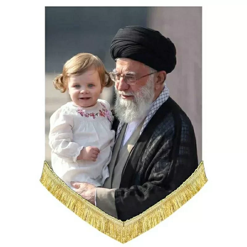 کتیبه مخمل زهرا گلپایگانی نوه شهید رهبر انقلاب طرح 2