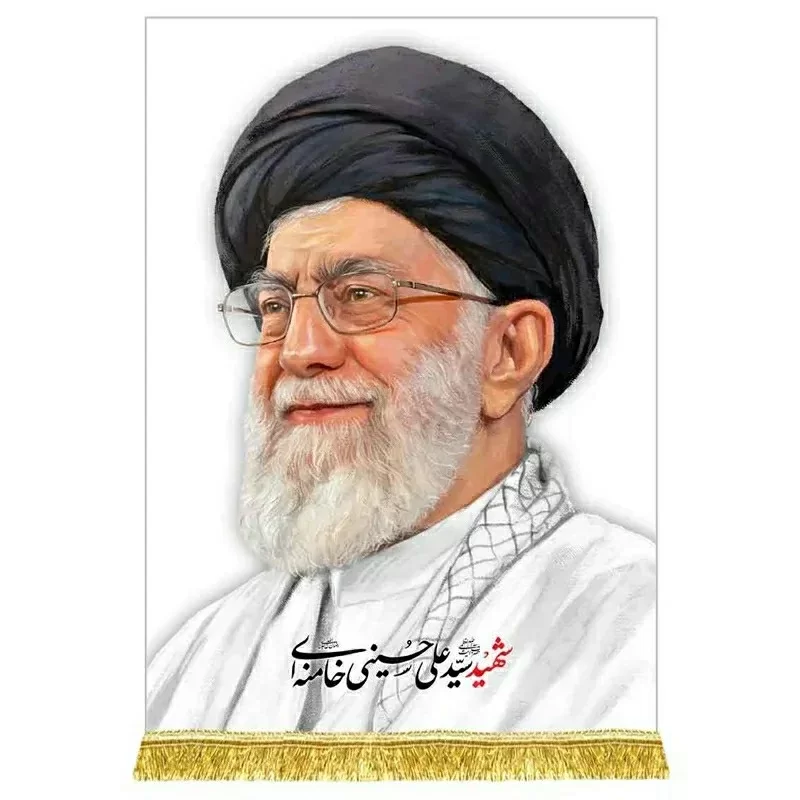 کتیبه مخمل طرح رهبر شهید کد 1