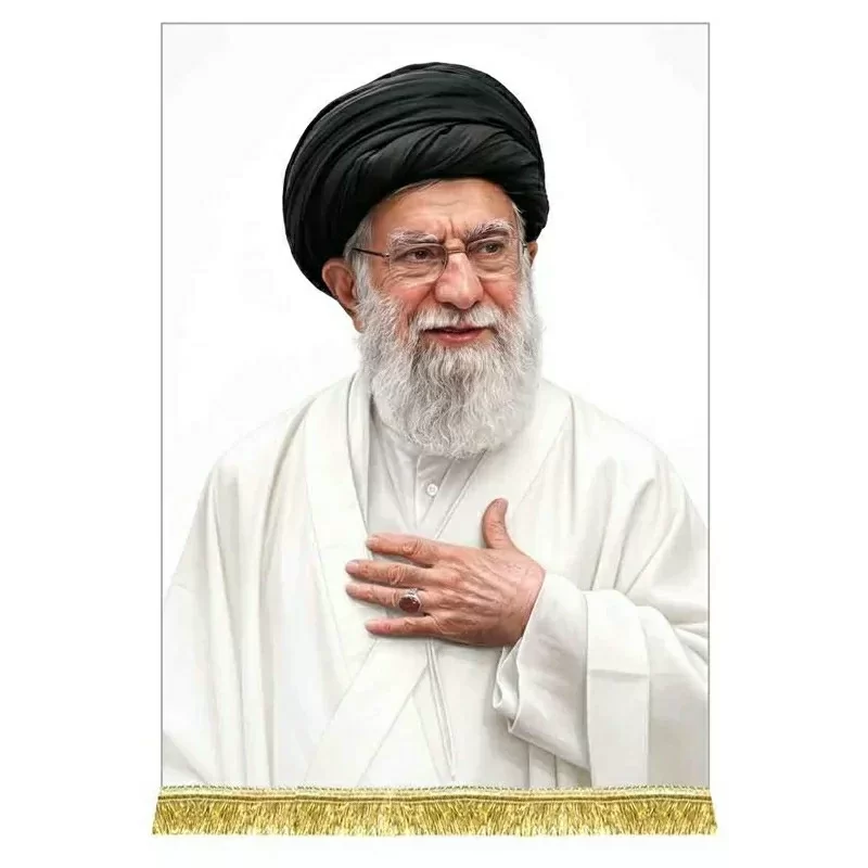 کتیبه مخمل طرح رهبر شهید کد 2