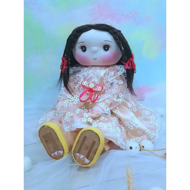 عروسک دخترانه دارای آلا مدل گل گندم 