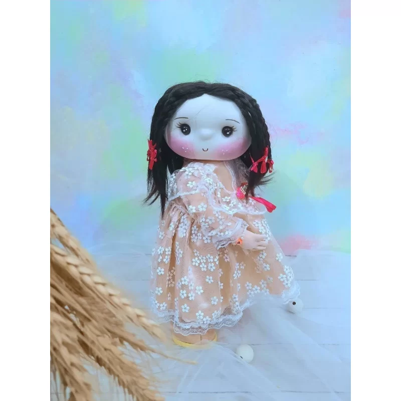 عروسک دخترانه دارای آلا مدل گل گندم 