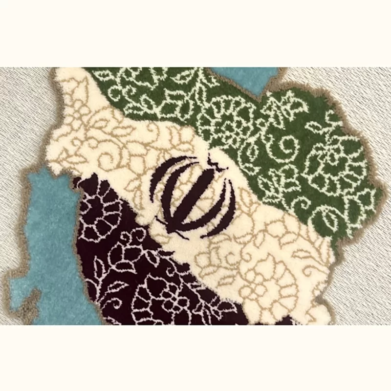 قاب فرش طرح ایران