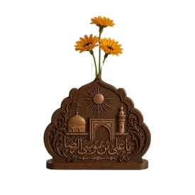 گلدان سنگی طرح حرم امام رضا (ع)