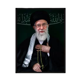 تابلو نوری (بک لایت) طرح رهبر عزیز