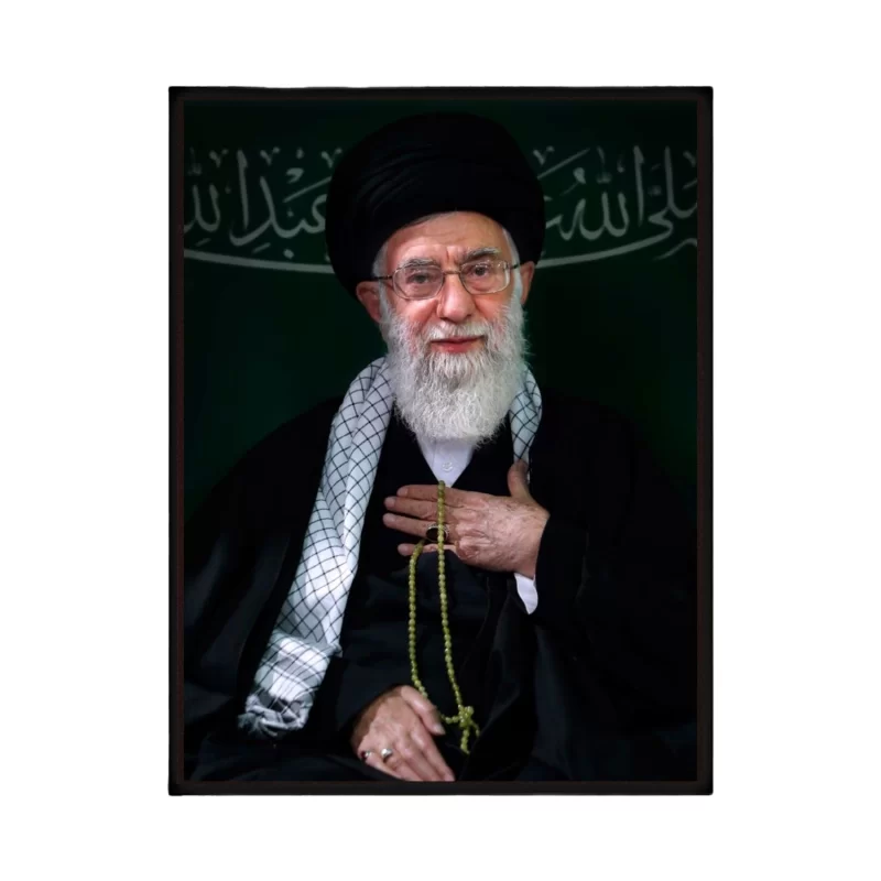 تابلو نوری (بک لایت) طرح رهبر عزیز