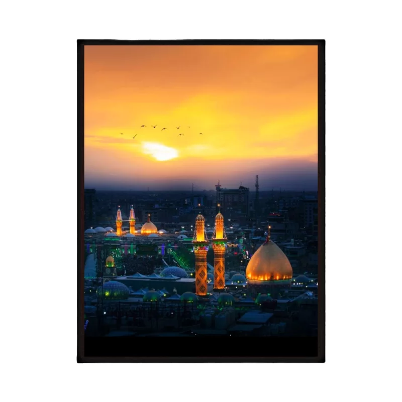 تابلو نوری (بک لایت) طرح کربلا بین الحرمین