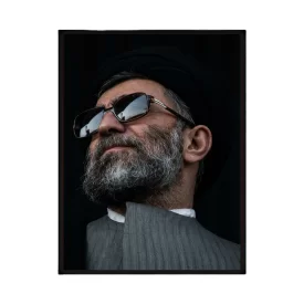 تابلو نوری (بک لایت) طرح رهبر مقتدر