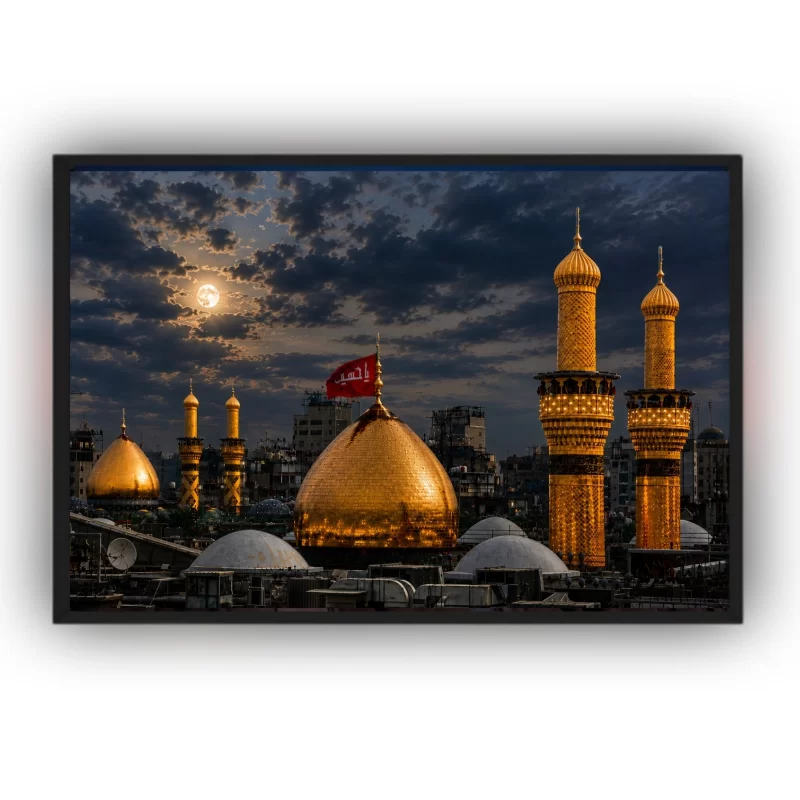 تابلو نوری (بک لایت) طرح کربلا بین الحرمین (2)