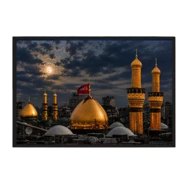 تابلو نوری (بک لایت) طرح کربلا بین الحرمین کد 2