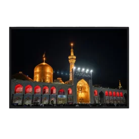 تابلو نوری (بک لایت) طرح امام رضا جان