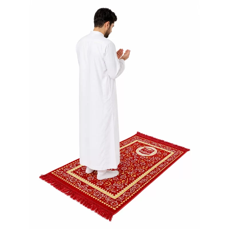 سجاده مخمل قرمز