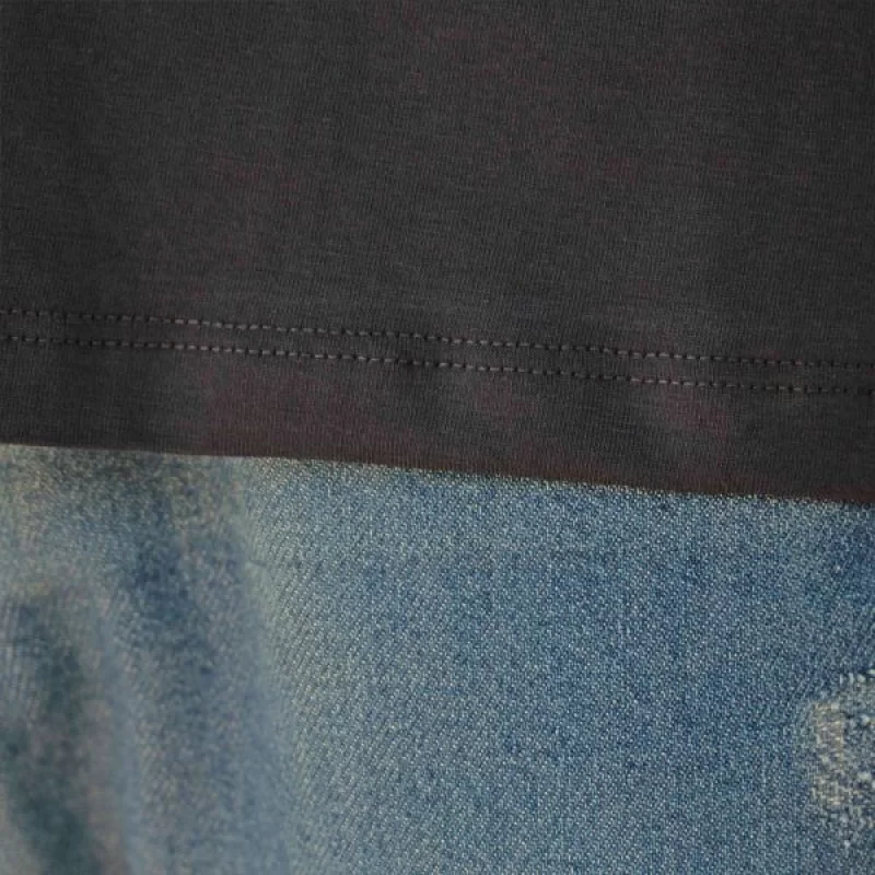 تیشرت مشکی مردانه طرح نقش جان
