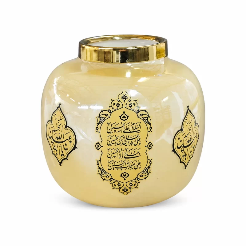 گلدان یاقوت طرح یا اباعبدلله