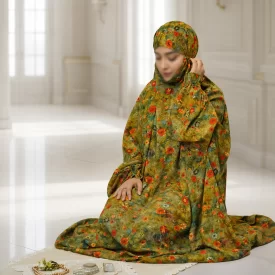 چادر نماز آستین دار کد 16699